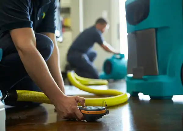 water damage restoration service Garrison